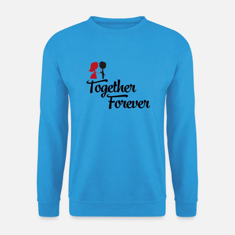 hochzeitspaar - Unisex Pullover - Meeresblau