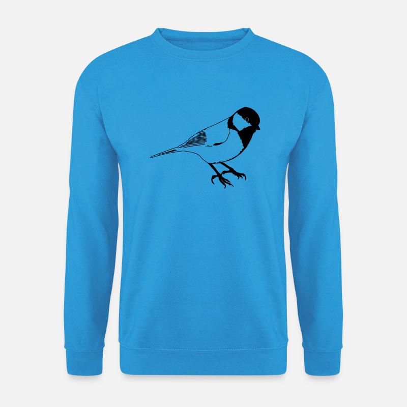 I like birds - Unisex Pullover - Meeresblau
