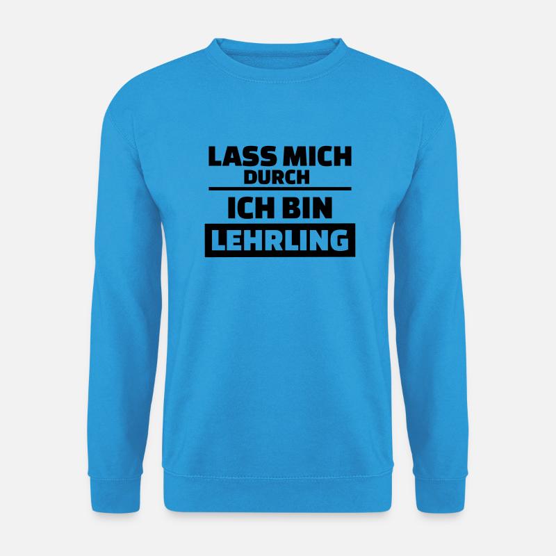 Lehrling - Unisex Pullover - Meeresblau