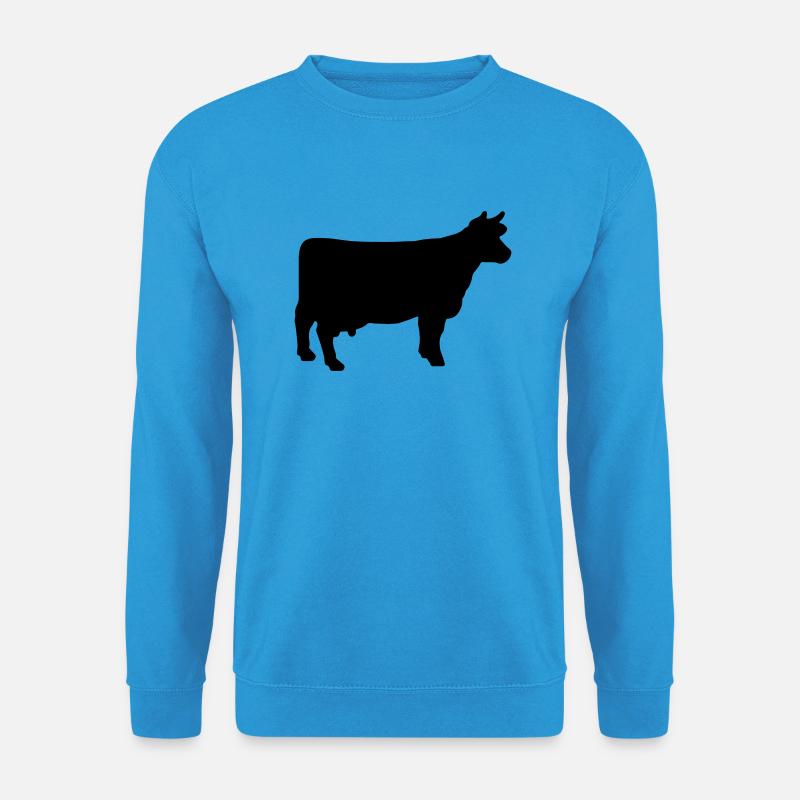 cow - Unisex Pullover - Meeresblau