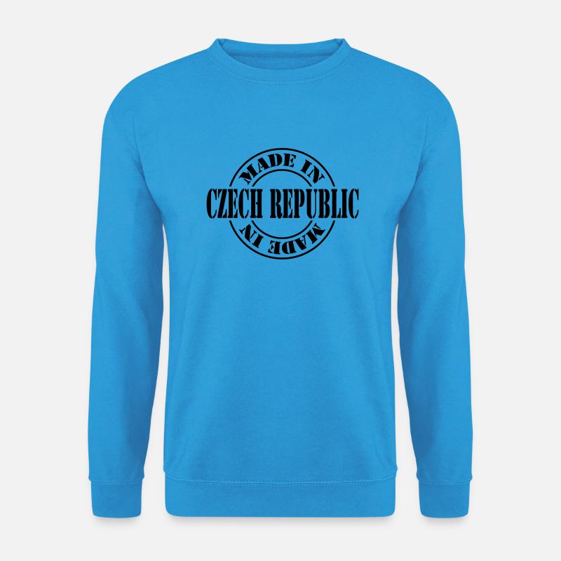 made in czech republic m1k2 - Unisex Pullover - Meeresblau