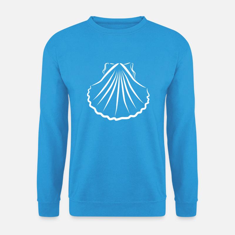 Jakobsmuschel - Unisex Pullover - Meeresblau