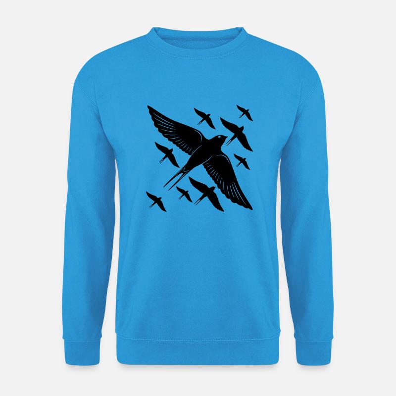 Birds Fly - Unisex Pullover - Meeresblau