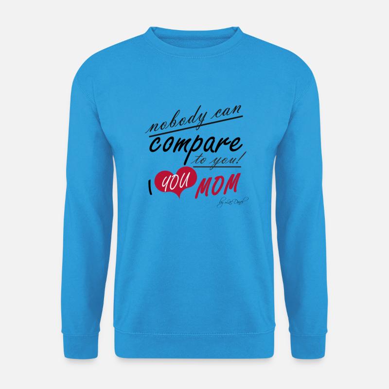 Mom - Unisex Pullover - Meeresblau