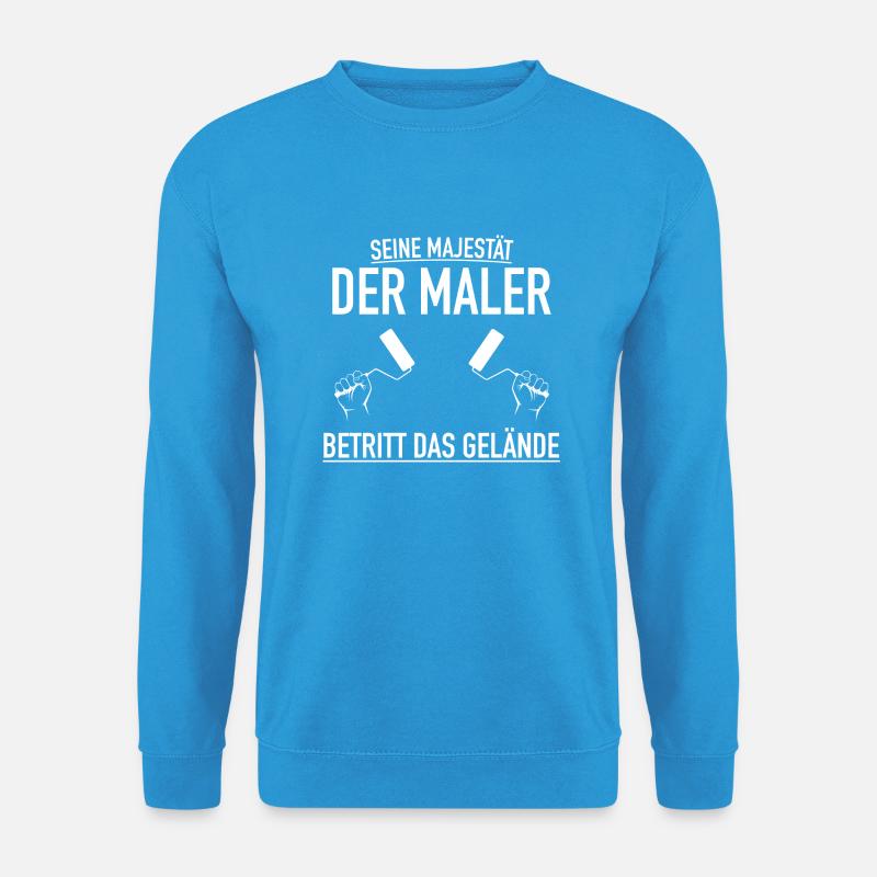 MALER MAJESTÄT - Unisex Pullover - Meeresblau