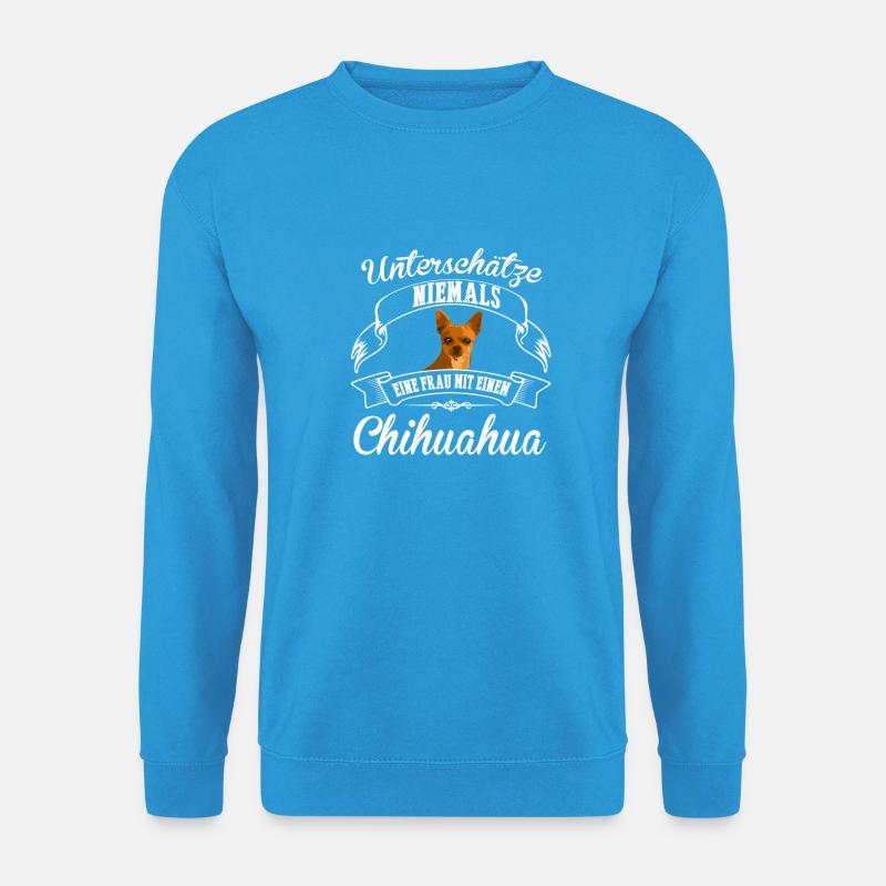 Chihuahua - Unisex Pullover - Meeresblau