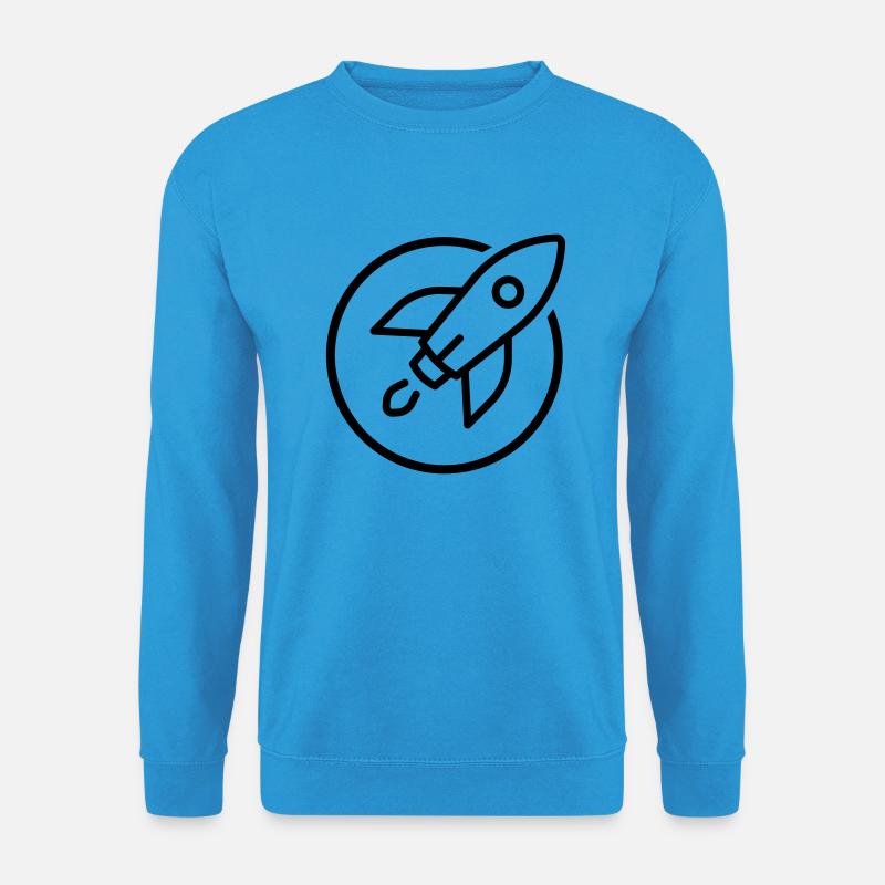 Rakete - Unisex Pullover - Meeresblau