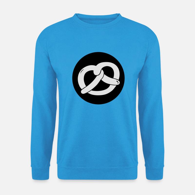Brezel - Unisex Pullover - Meeresblau