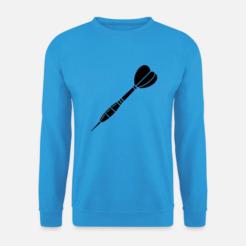 Silhouette Of A Dart - Unisex Pullover - Meeresblau