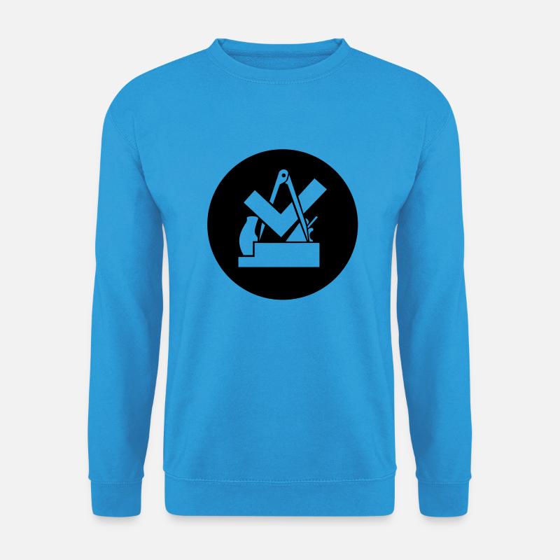 Tischlerwappen - Unisex Pullover - Meeresblau