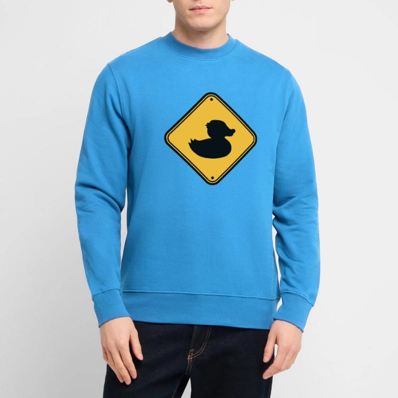 zone shield prohibited note danger caution Unisex Sweatshirt
