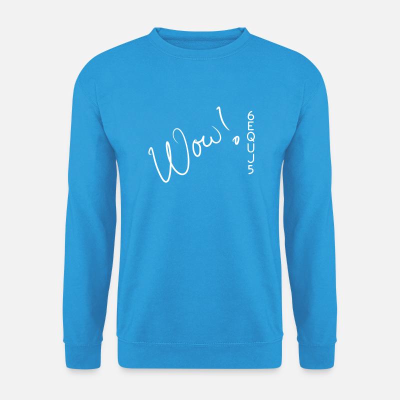 Wow! Signal - Unisex Pullover - Meeresblau