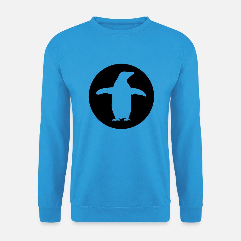 pinguin - Unisex Pullover - Meeresblau
