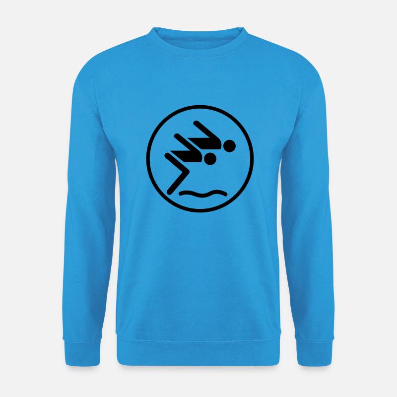 Swim Classic New - Unisex Pullover - Meeresblau