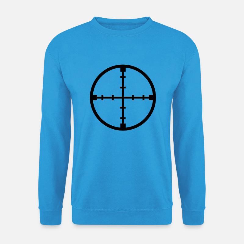 Fadenkreuz - Unisex Pullover - Meeresblau
