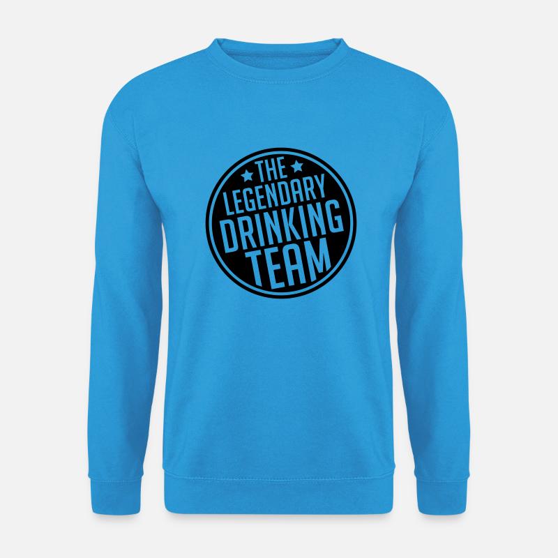 legendary_drinking_team_vy1 - Unisex Pullover - Meeresblau