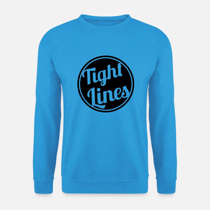 Tight Lines - Unisex Pullover - Meeresblau