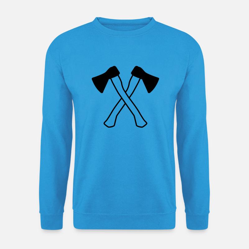 aexte design - Unisex Pullover - Meeresblau