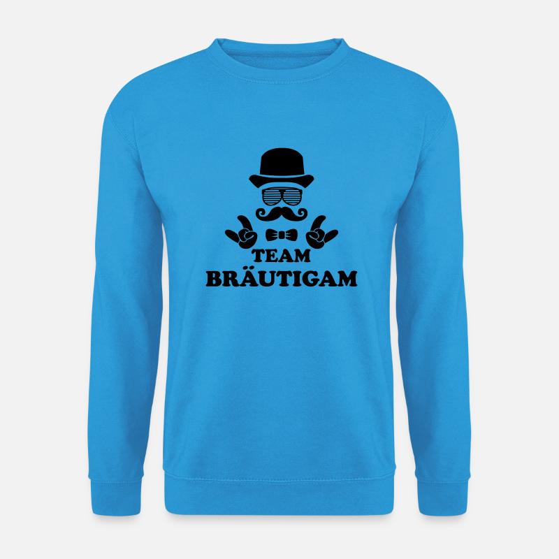 team_braeutigam - Unisex Pullover - Meeresblau