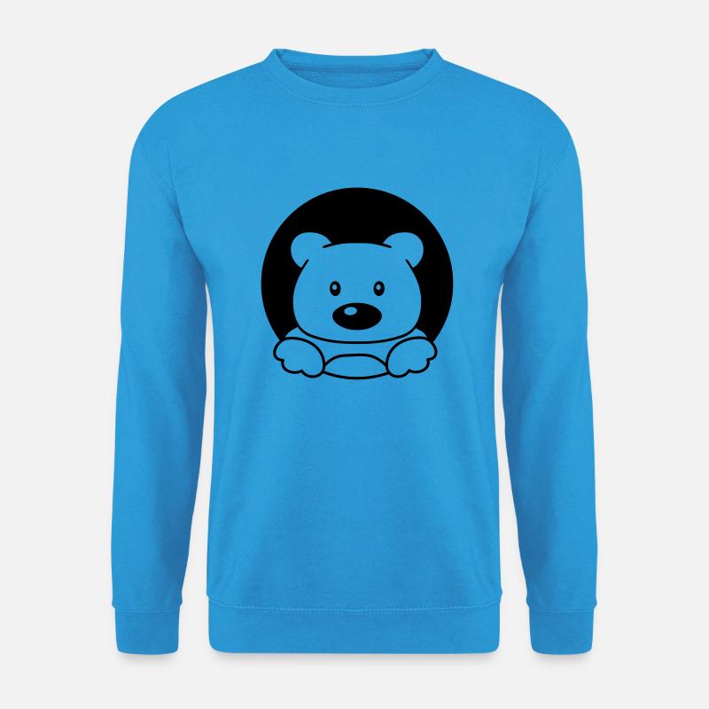 Loch Teddy Bär - Unisex Pullover - Meeresblau