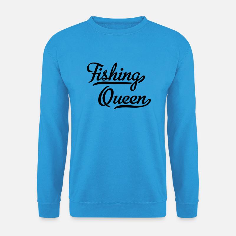 angeln - Unisex Pullover - Meeresblau