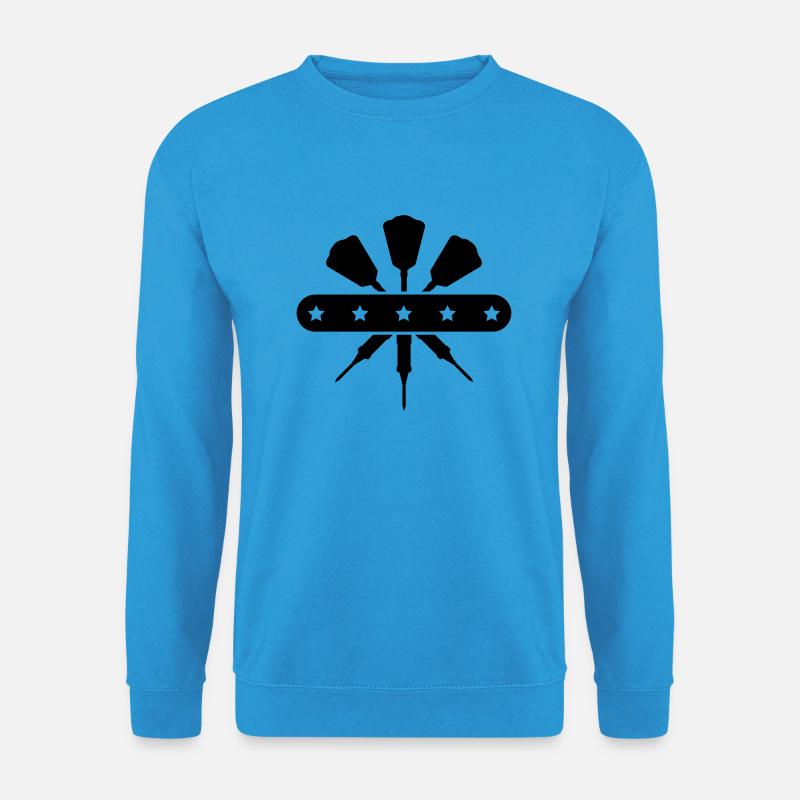 darts_logo_wu1 - Unisex Pullover - Meeresblau
