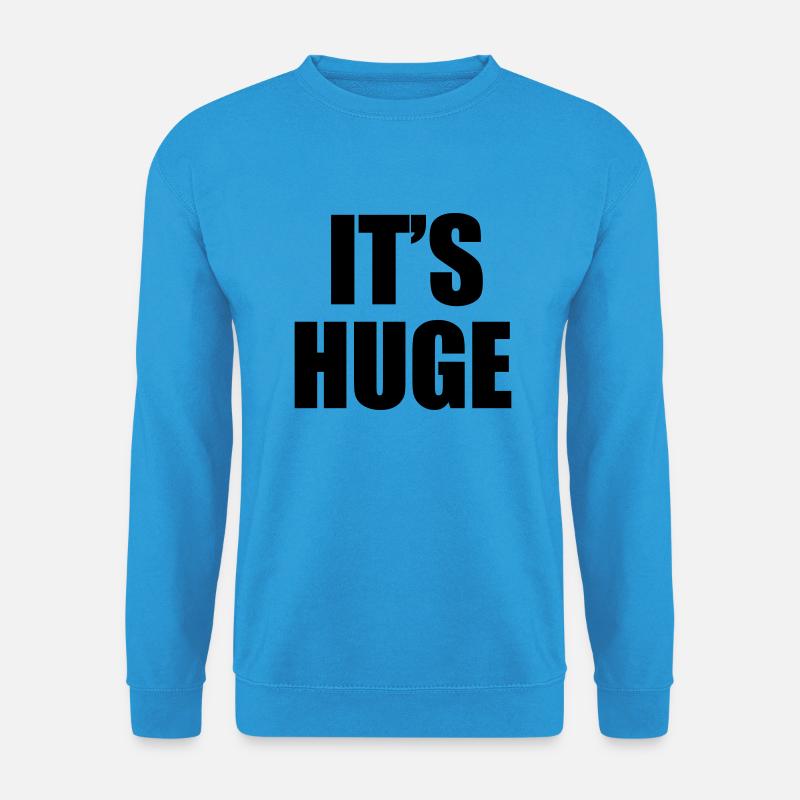 Huge - Unisex Pullover - Meeresblau