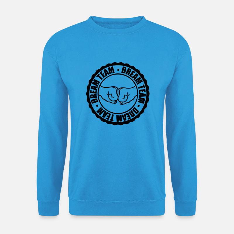 Dream Team Stempel - Unisex Pullover - Meeresblau