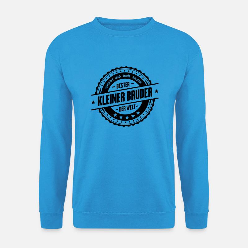 Bester kleiner Bruder - Unisex Pullover - Meeresblau