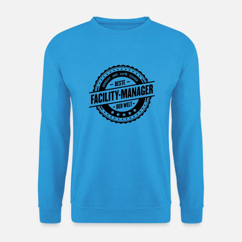Bester Facility-Manager - Unisex Pullover - Meeresblau