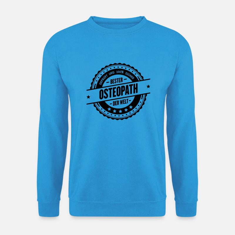 Bester Osteopath - Unisex Pullover - Meeresblau