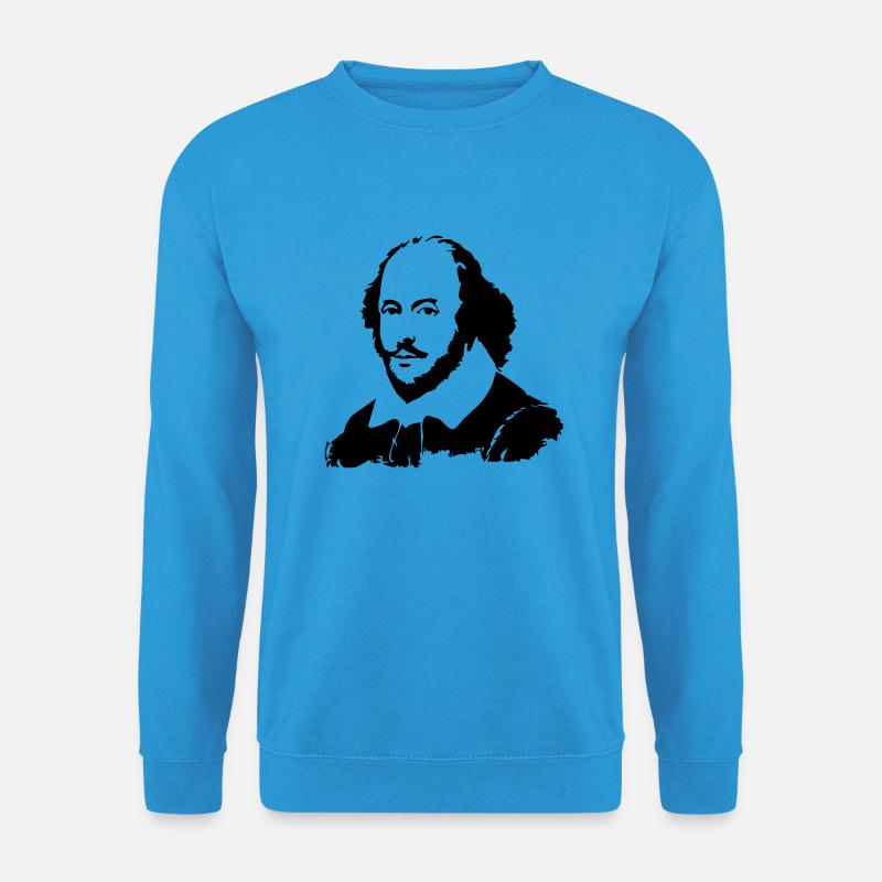 Shakespeare - Unisex Pullover - Meeresblau