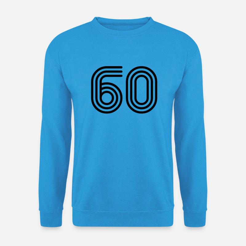 60 sechzig sixty - Unisex Pullover - Meeresblau