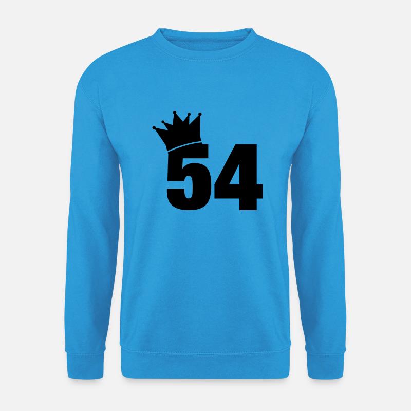 54_krone_f1 - Unisex Pullover - Meeresblau