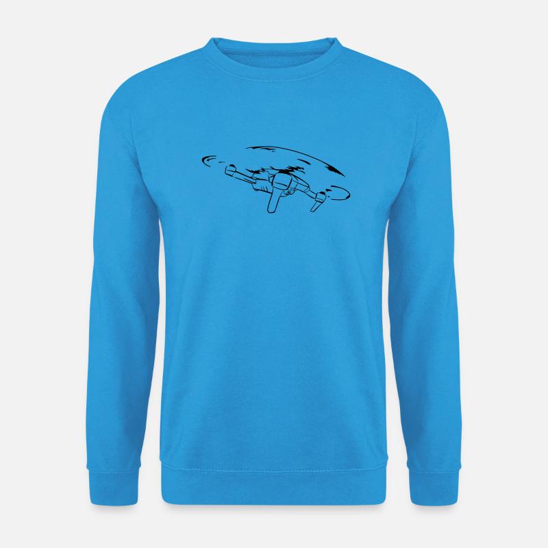 Drohne - Unisex Pullover - Meeresblau