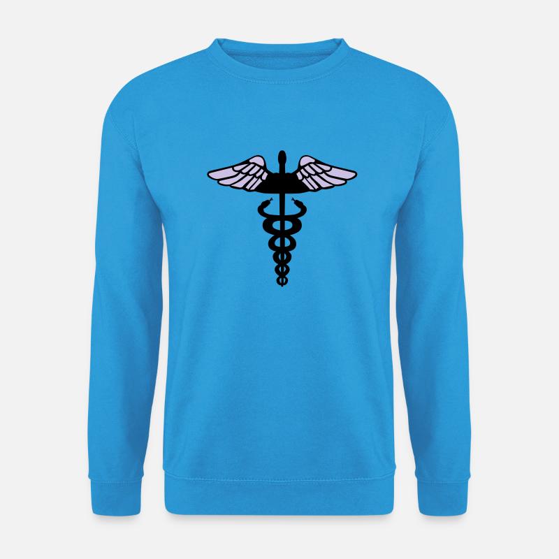 Caduceus - Unisex Pullover - Meeresblau
