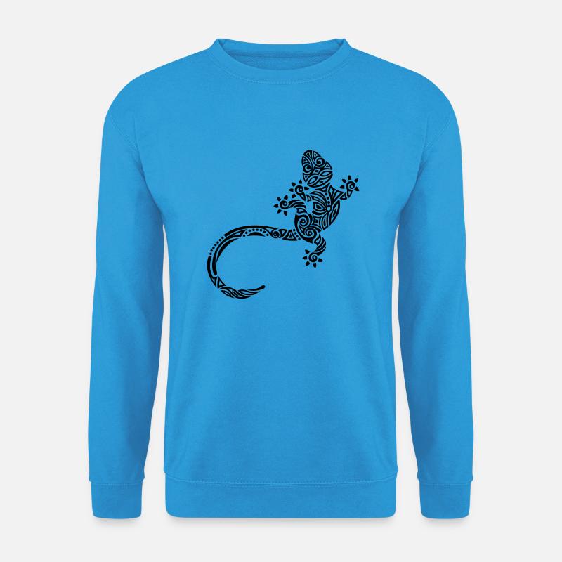 Ethno Gekko - Unisex Pullover - Meeresblau