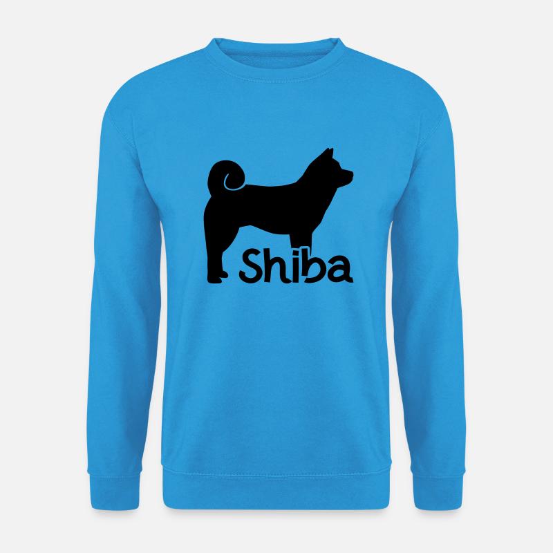 Shiba Inu - Unisex Pullover - Meeresblau