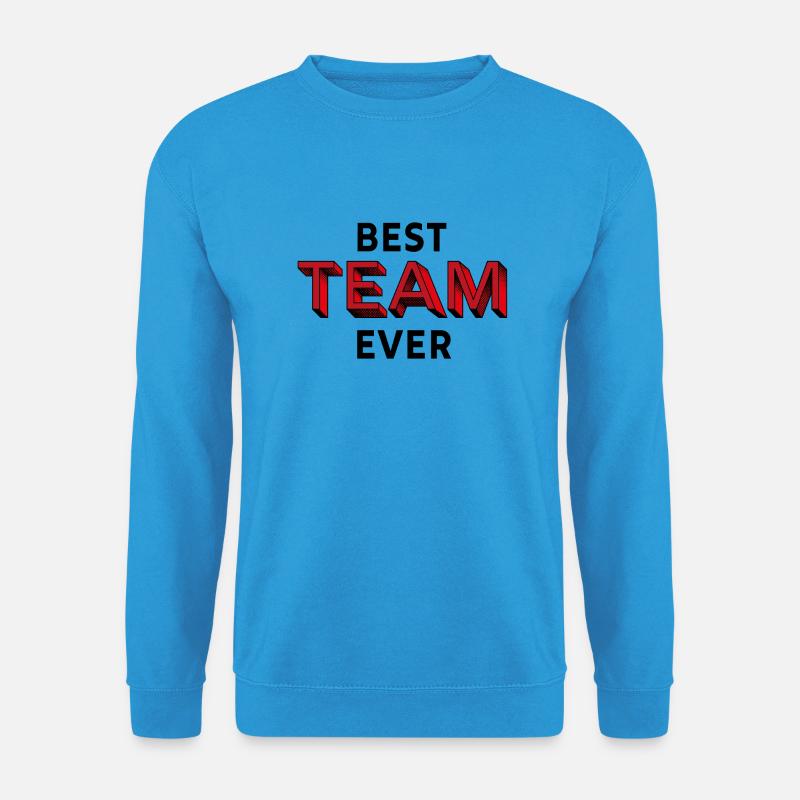 Bestes Team - Unisex Pullover - Meeresblau