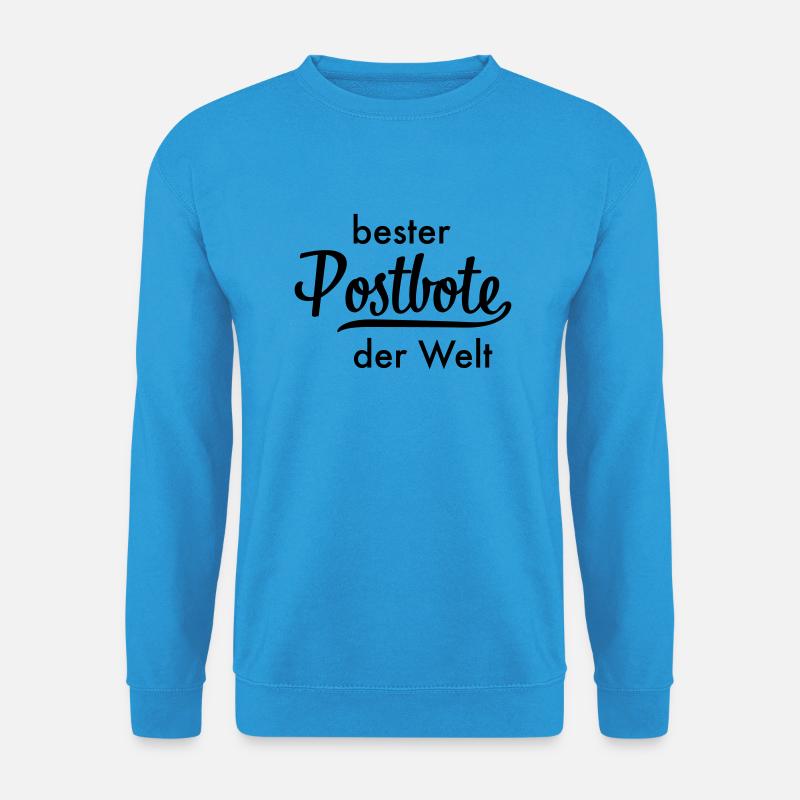 Bester Postbote - Unisex Pullover - Meeresblau