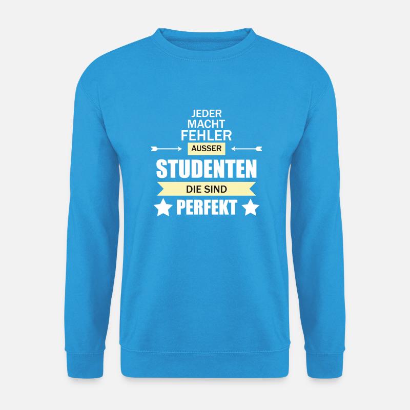 Student - Unisex Pullover - Meeresblau