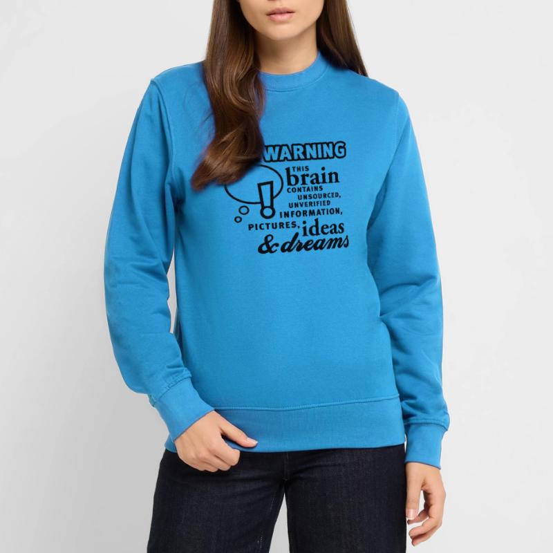 Brain - content - Brain - Content - 1C Unisex Sweatshirt