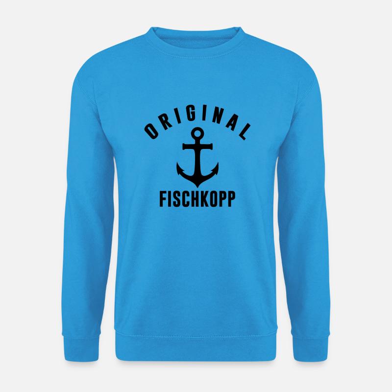 fischkopp - Unisex Pullover - Meeresblau