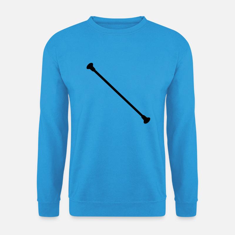 twirling Wirbelstab Wirbelstab - Unisex Pullover - Meeresblau