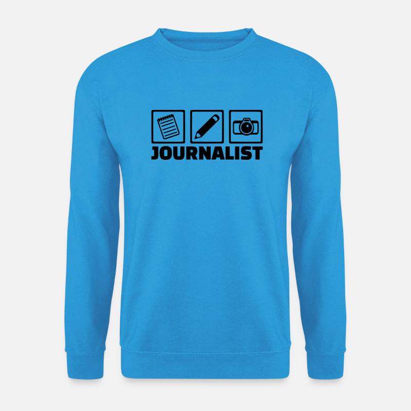 Journalist - Unisex Pullover - Meeresblau