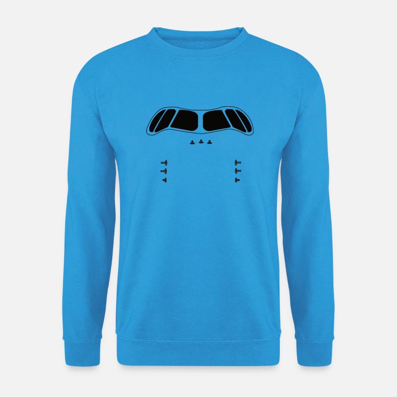 Waschbär - Unisex Pullover - Meeresblau
