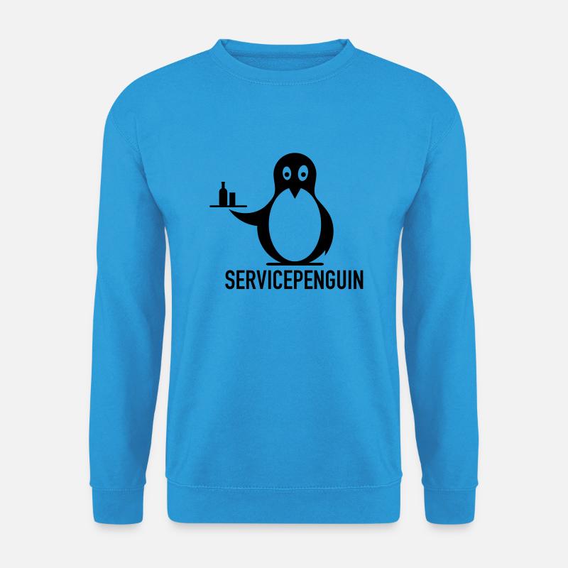 servicepenguin - Unisex Pullover - Meeresblau