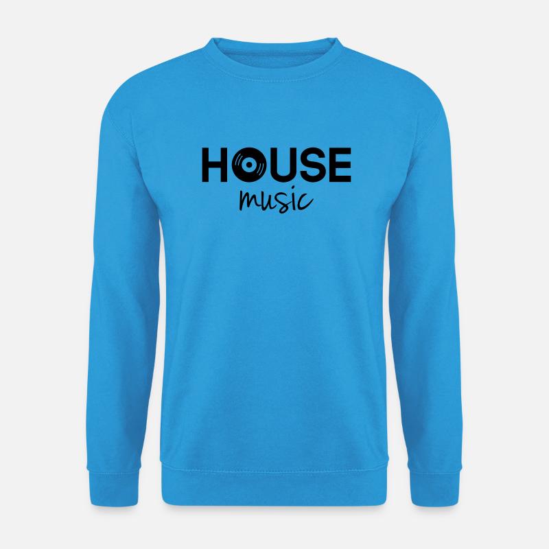 House Music - Unisex Pullover - Meeresblau