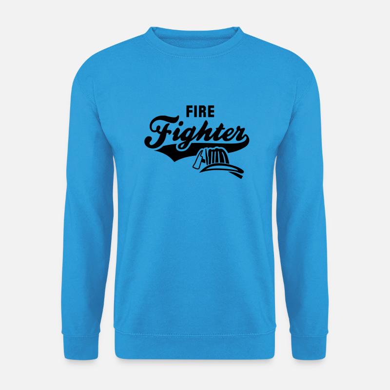 Firefighter - Unisex Pullover - Meeresblau