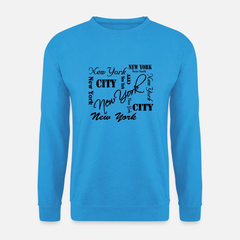 New York - Unisex Pullover - Meeresblau